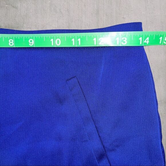BCNU Blue Lined Mini Skirt - Picture 7 of 7